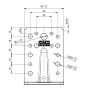 KP1 4021 KĄTOWNIK Z PRZETŁOCZENIEM 90X90X65X2,5 20SZT DOMAX - 5